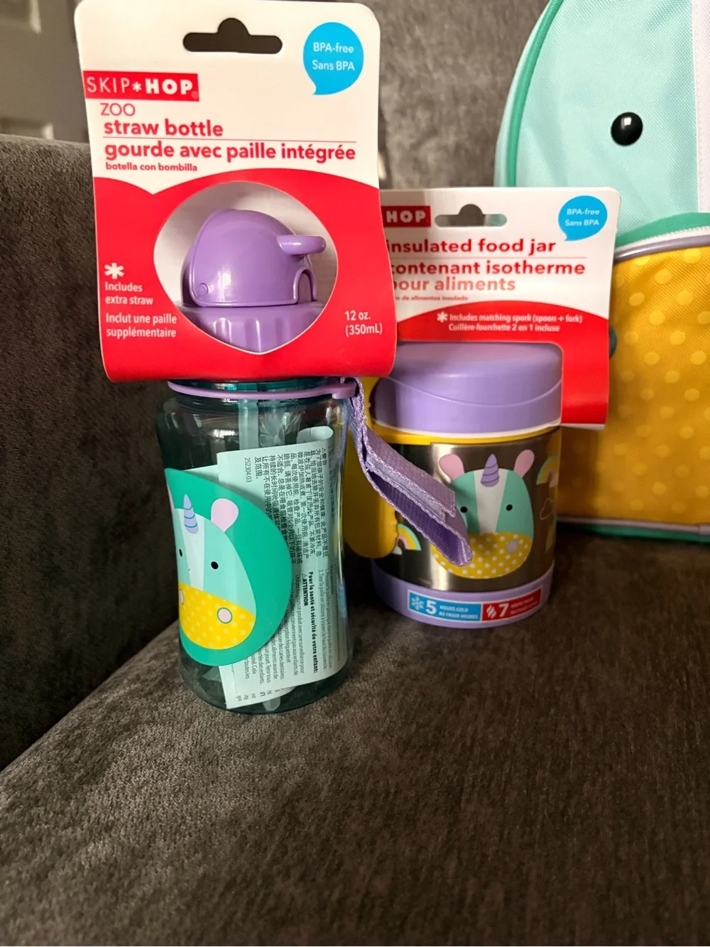 New Skip Hop Eureka the Unicorn Backpack bundle